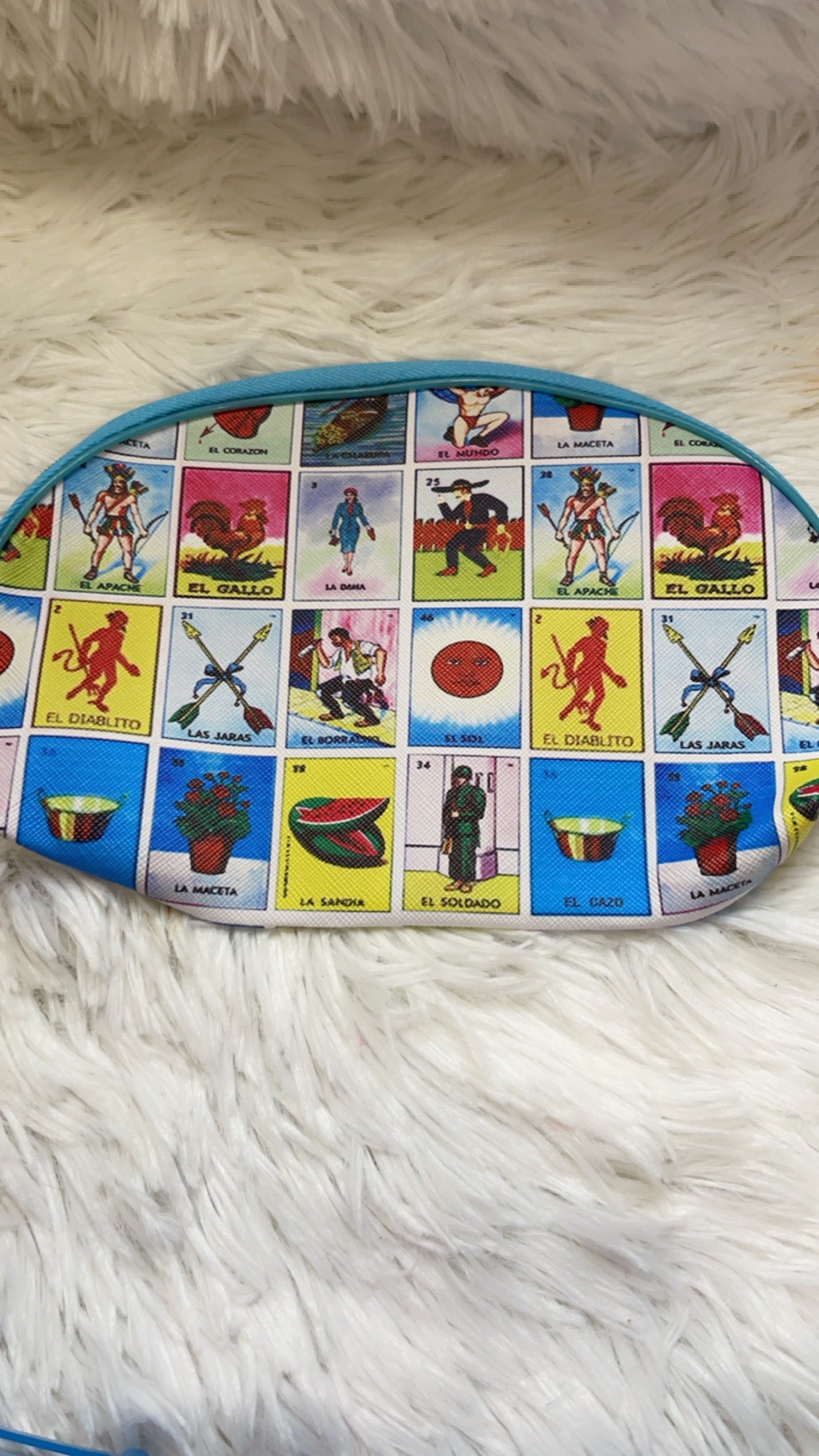 Loteria Makeup Bag