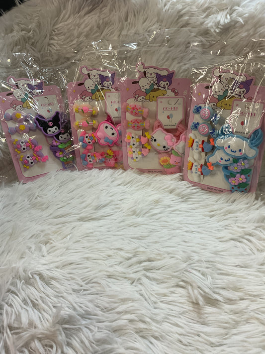 HK Hair Clips & Scrunchies Pack