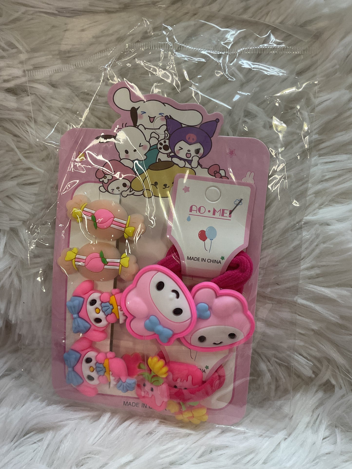 HK Hair Clips & Scrunchies Pack