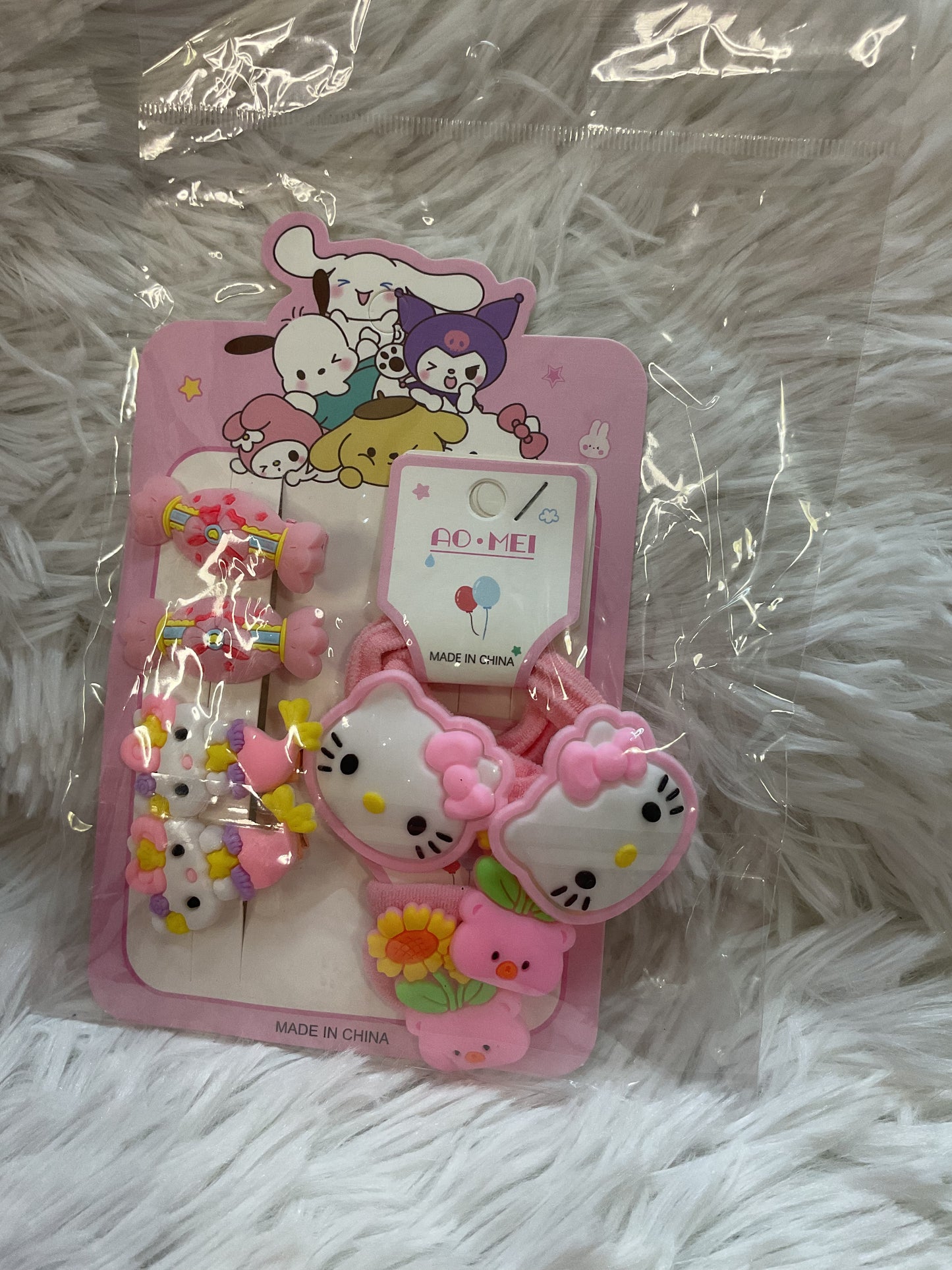 HK Hair Clips & Scrunchies Pack