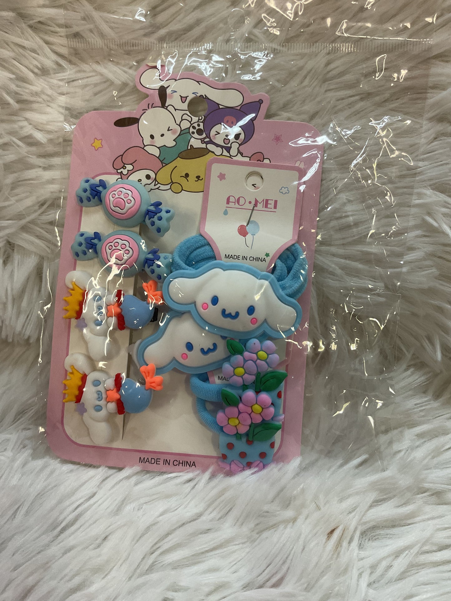 HK Hair Clips & Scrunchies Pack