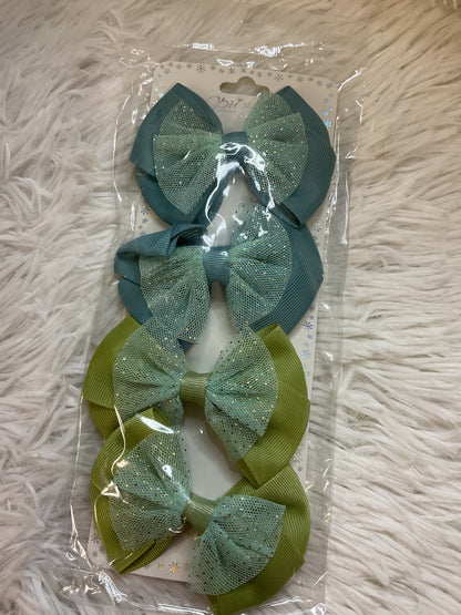 Pack of 4 Hair Clips